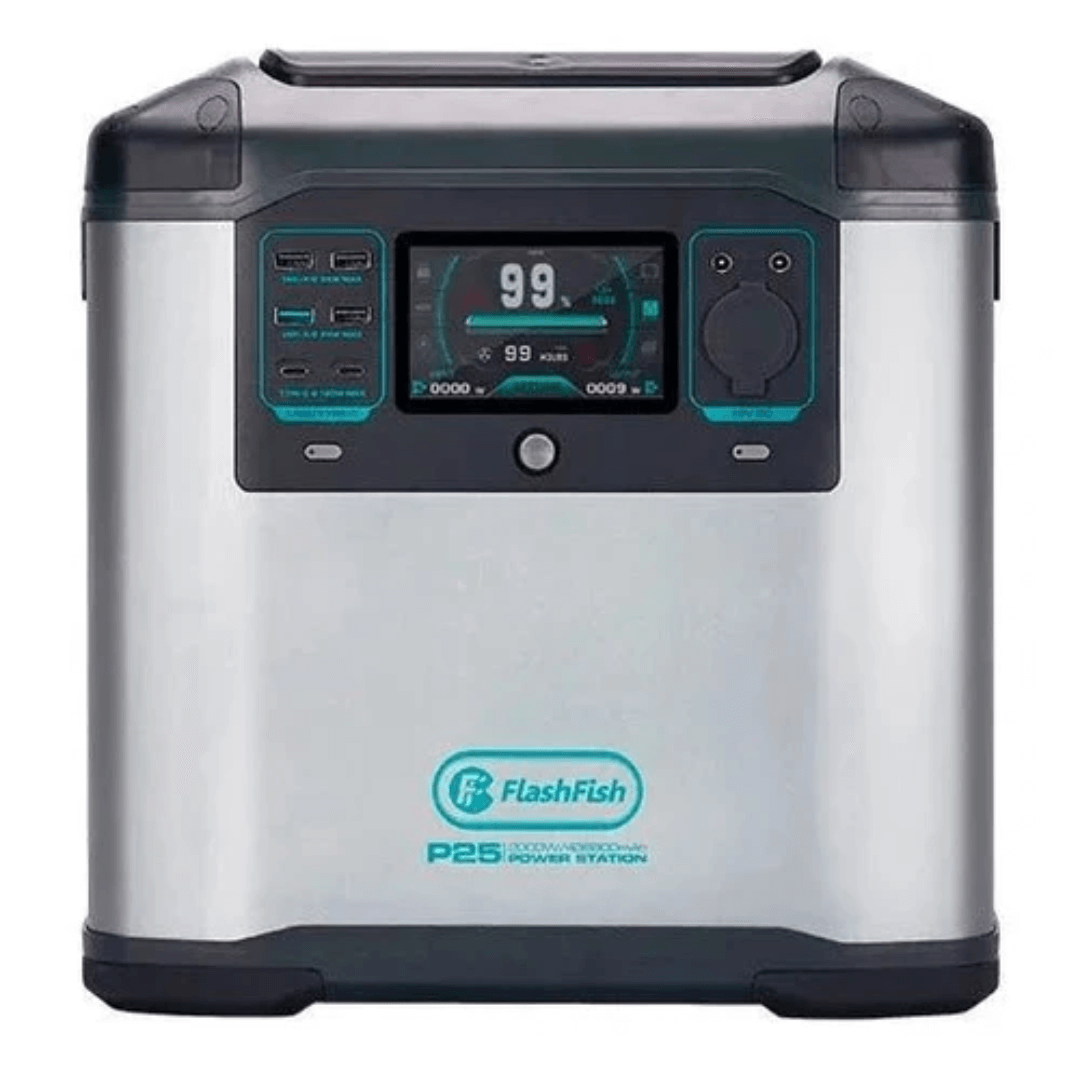 FlashFish P25 UPS | Estación de Energía Portátil 2000W – 1572Wh / 426.000mAh