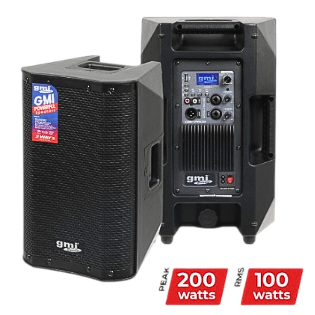 GMI SOUND PRO8 SERIES C/USB/DSP/BT | Caja Activa de 8''- 200W