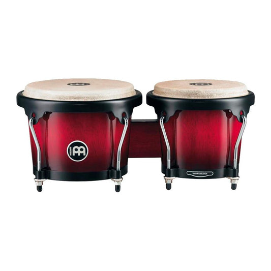 MEINL HB100WRB NT | Bongó 6.75” / 8” Headliner Rojo Vino Burst