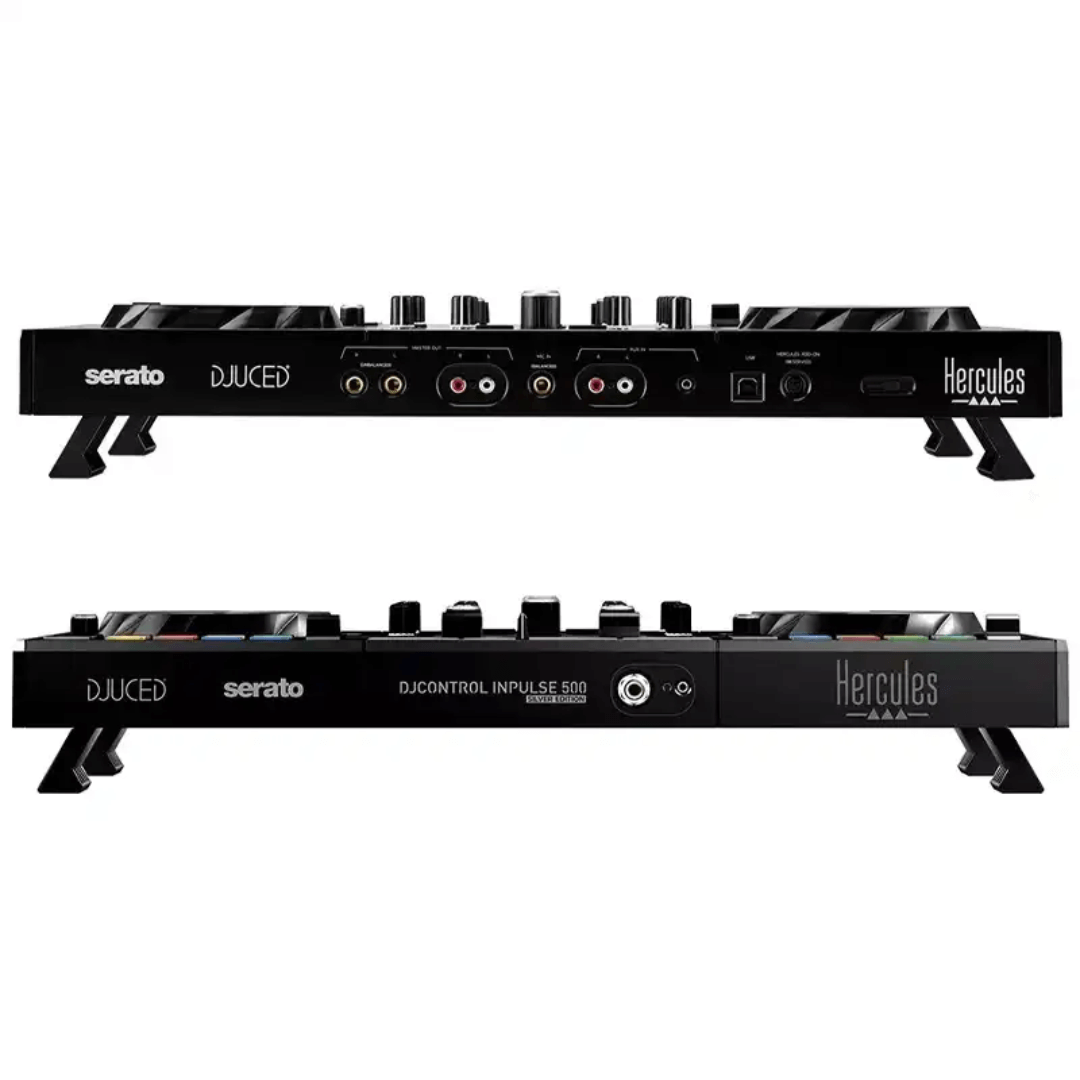 Hercules DJControl Inpulse 500 Silver Edition | Controlador DJ Profesional – Edición Especial
