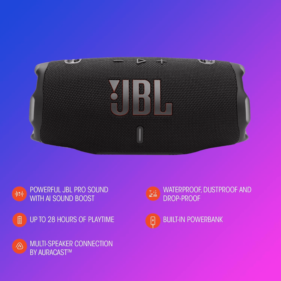 JBL Charge 6 | Parlante Portátil 100% Original Resistente al Agua