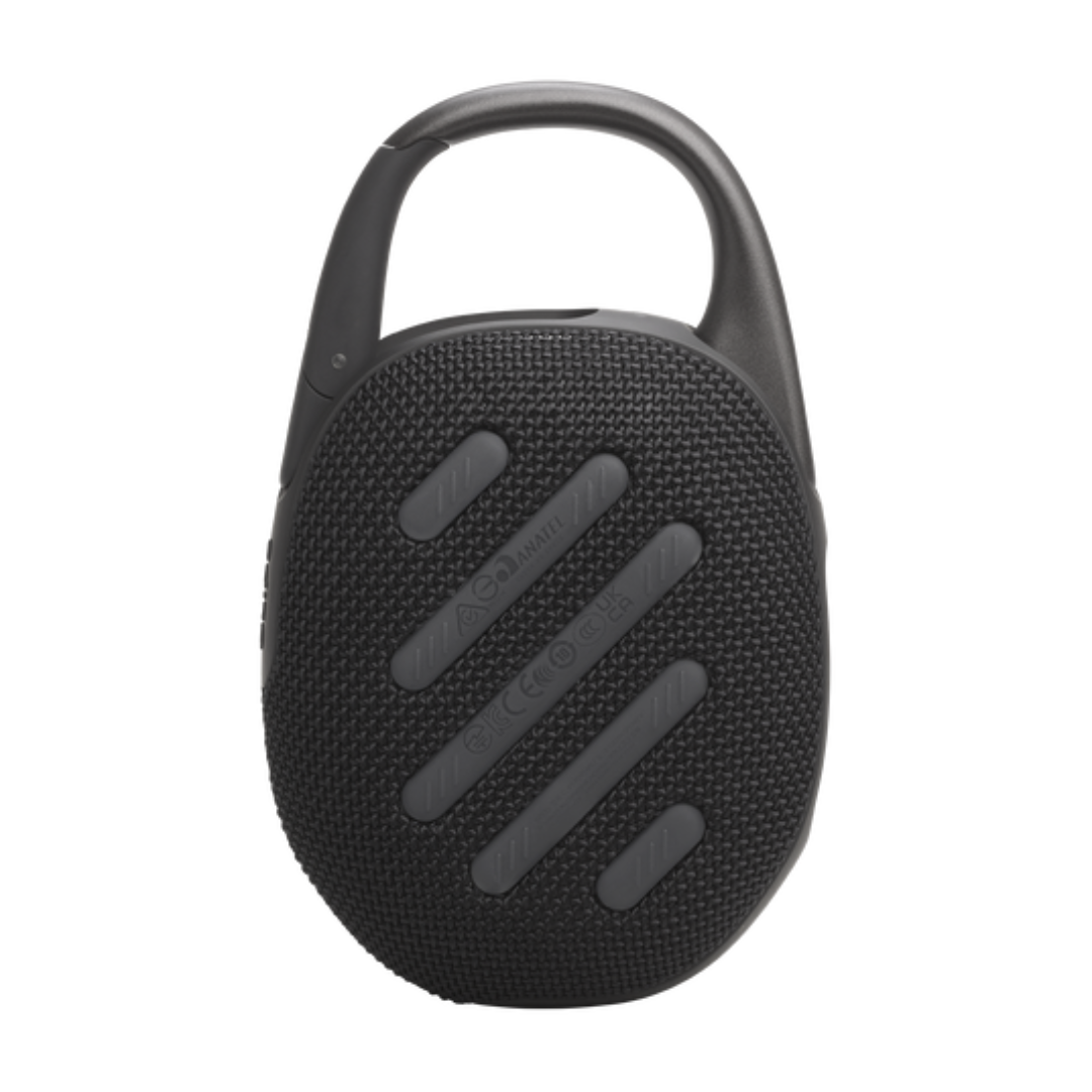 JBL Clip 5 Black | Parlante Portátil 100% Original Resistente al Agua