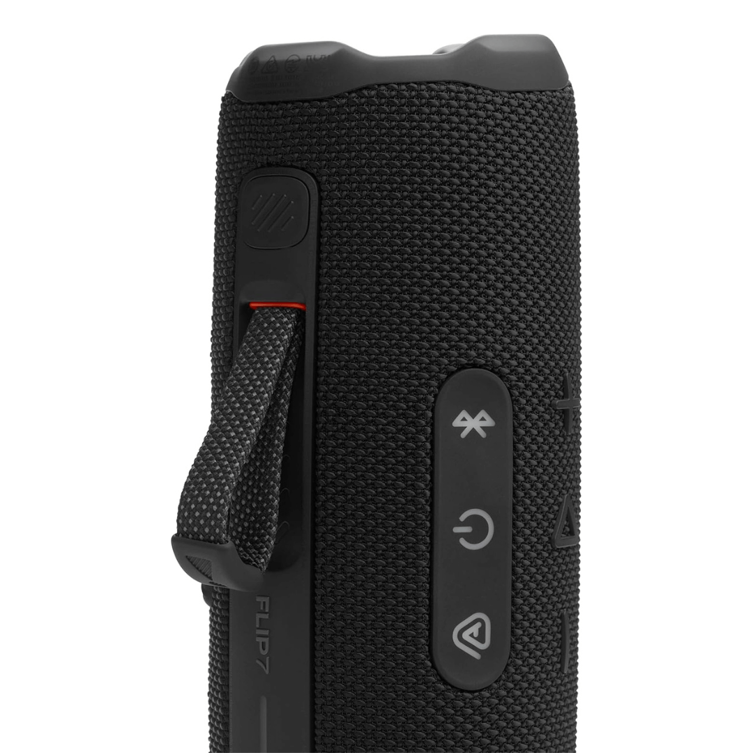 JBL Flip 7 Black | Parlante Portátil 100% Original Resistente al Agua