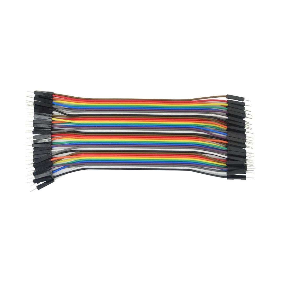 UNIVERSAL JC40-MM15 | CABLE P/PROTOBOARD 40 PIN MACHO-MACHO 15CM