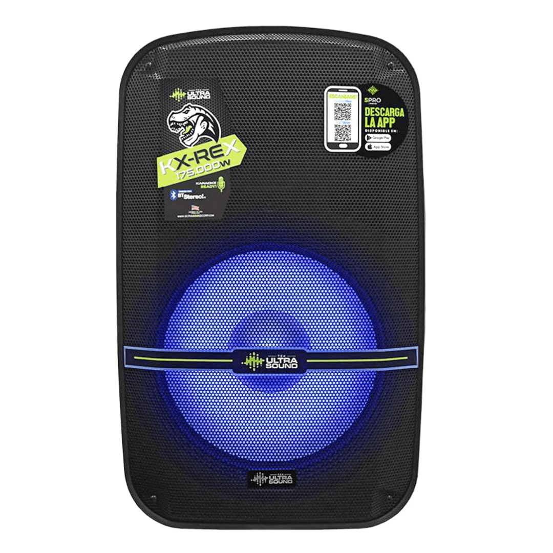 ULTRASOUND K-REX MK4 | Parlante Amplificado Profesional de 15"