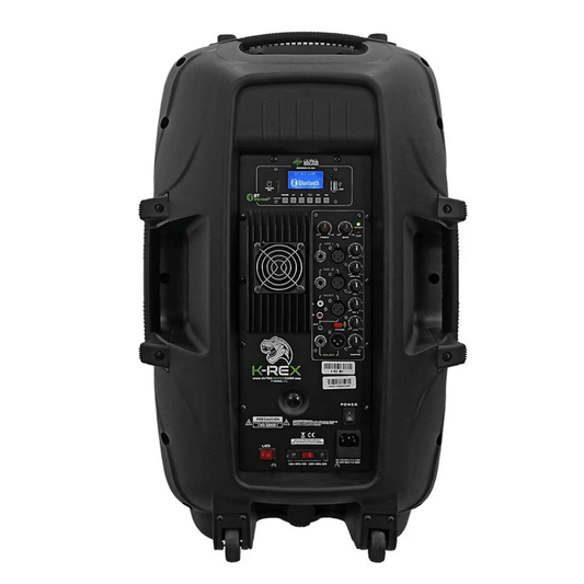 ULTRASOUND K-REX MK4 | Parlante Amplificado Profesional de 15"