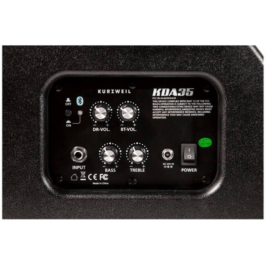KURZWEIL KDA35 | Amplificador Portátil de 35W con Bluetooth