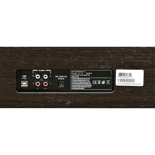 KURZWEIL M210R | Piano Digital de 88 Teclas Color Café