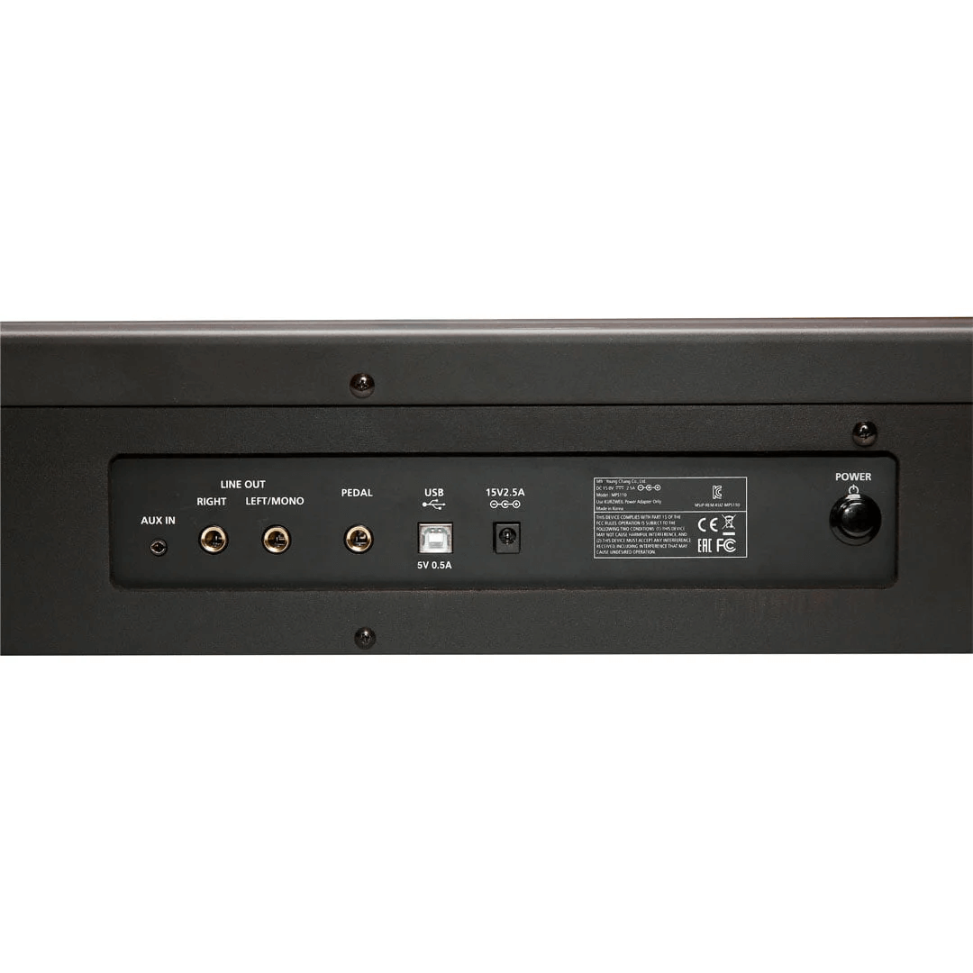 KURZWEIL MPS110 | Piano Digital Portátil de 88 Teclas con Acción de Martillo