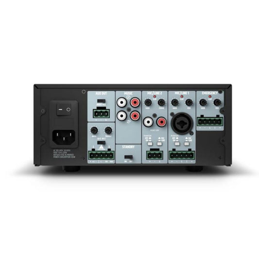 LD Systems IMA 30 INT | Amplificador de Instalación 70V / 100V / 4 Ohms con Bluetooth