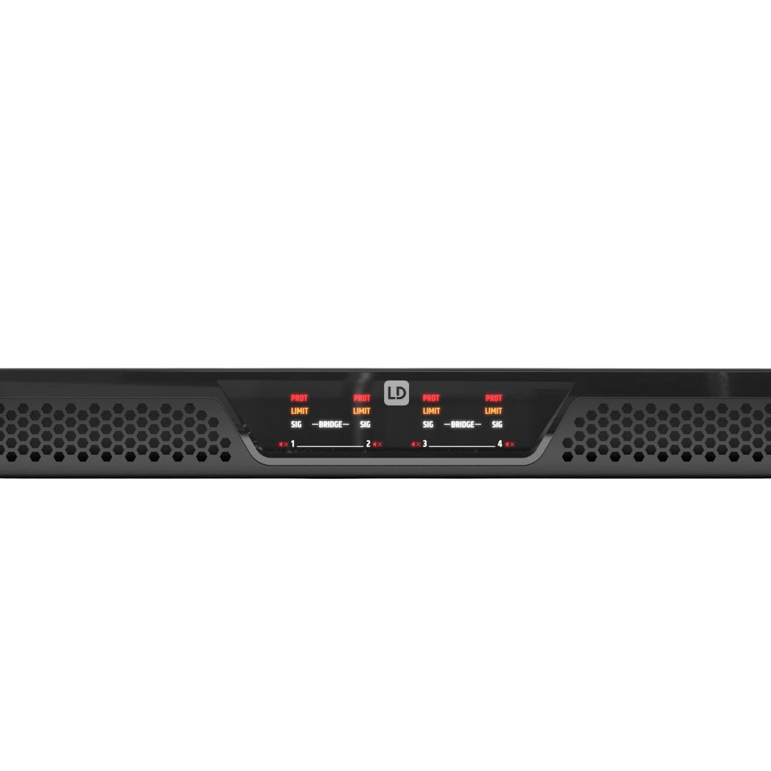 LD Systems IPA 412 T | Amplificador de Instalación DSP 4 Canales 4 x 120W 70V / 100V / 4 Ohm