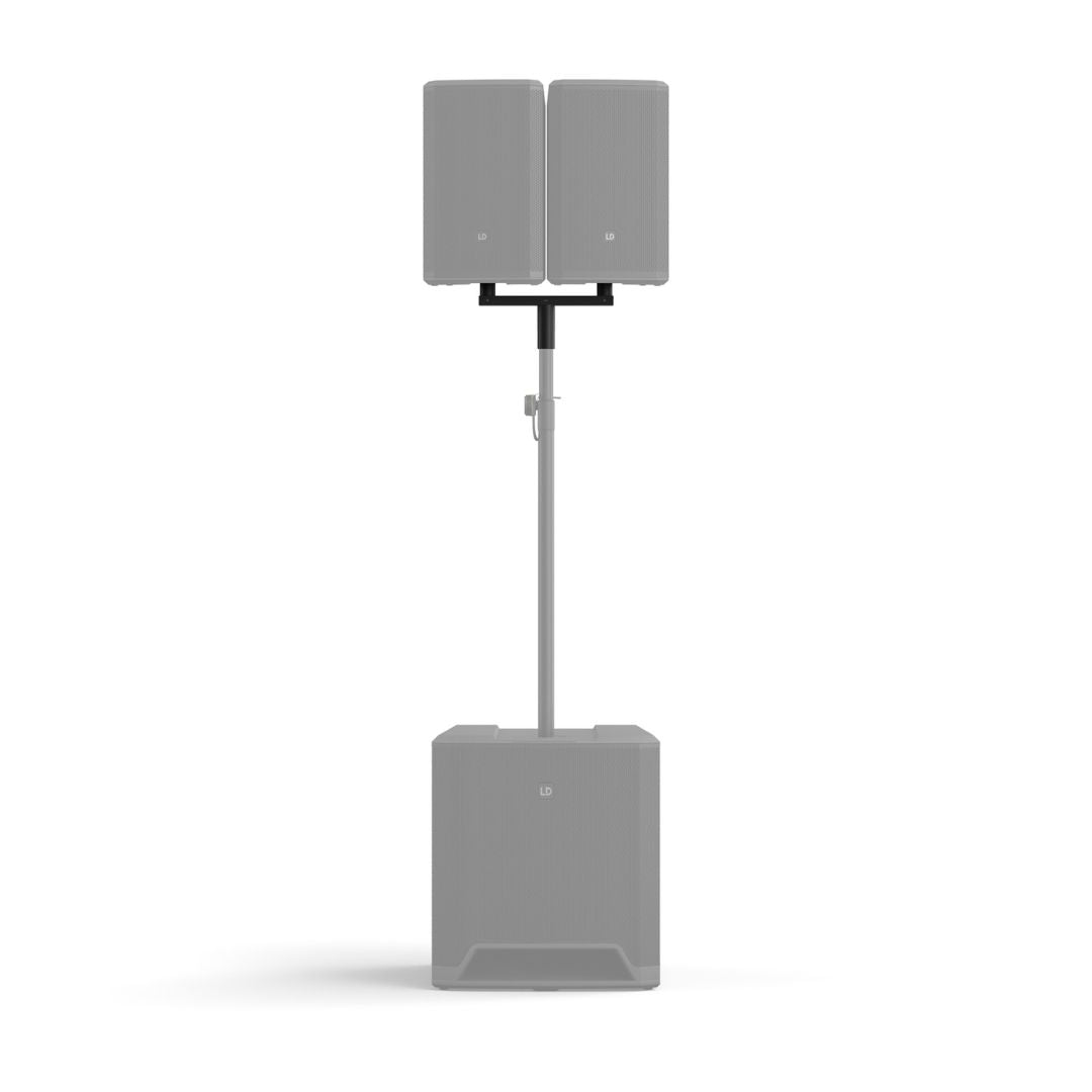 LD Systems LDDG4XTBARL | Soporte Tipo T para Sistemas DAVE G4X (Cluster Dual Satélites)
