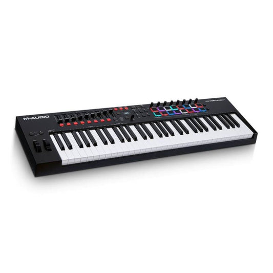 M-AUDIO Oxygen Pro 61 | Controlador MIDI USB de 61 Teclas
