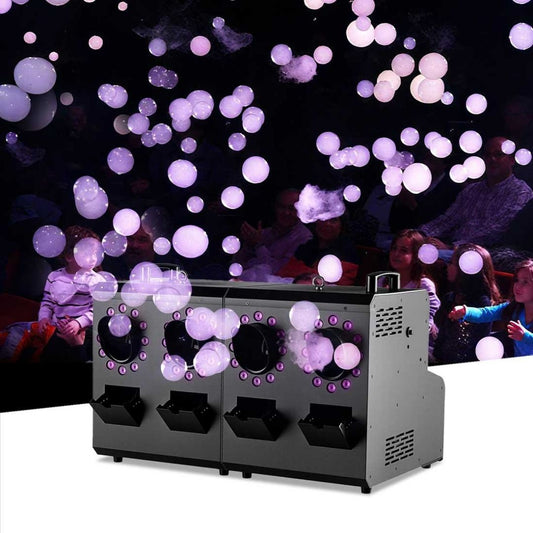 MOKA SFX MK-B12A | Máquina Profesional de Burbujas LED Impermeable RGBW
