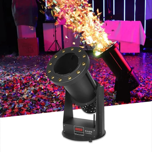MOKA SFX MK-CN06 | Lanzador Profesional de Confeti LED DMX512 1500W