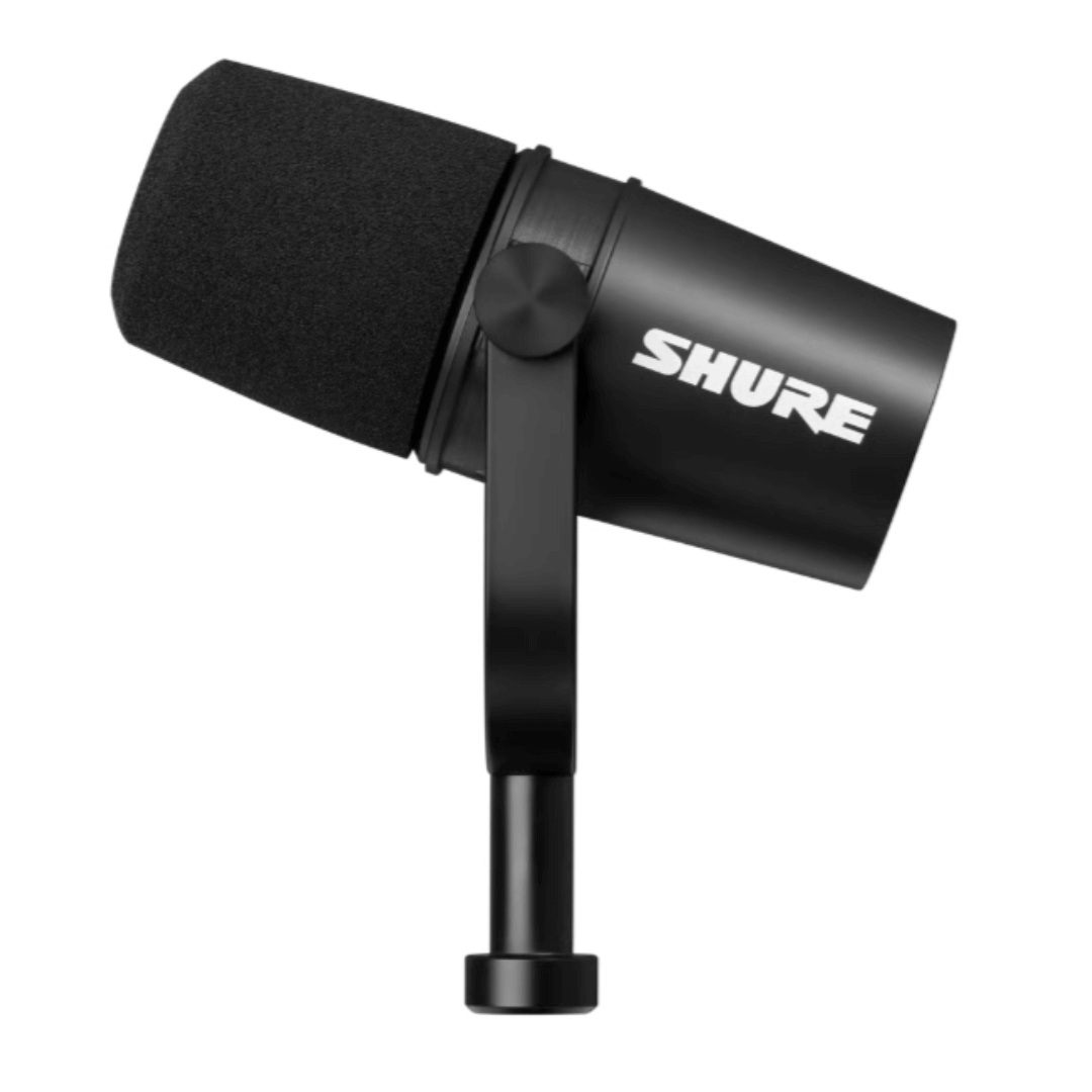 Shure MV7X | Micrófono Profesional para Podcast y Voces en Estudio