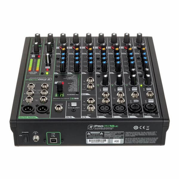 Mackie ProFX10 V3 | Mixer 10 Canales con Interfaz USB y GigFX™