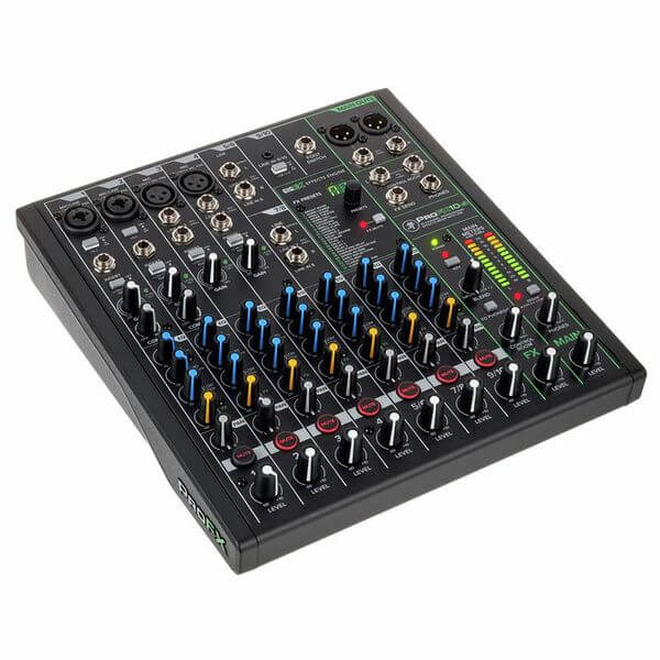 Mackie ProFX10 V3 | Mixer 10 Canales con Interfaz USB y GigFX™