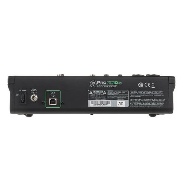 Mackie ProFX10 V3 | Mixer 10 Canales con Interfaz USB y GigFX™