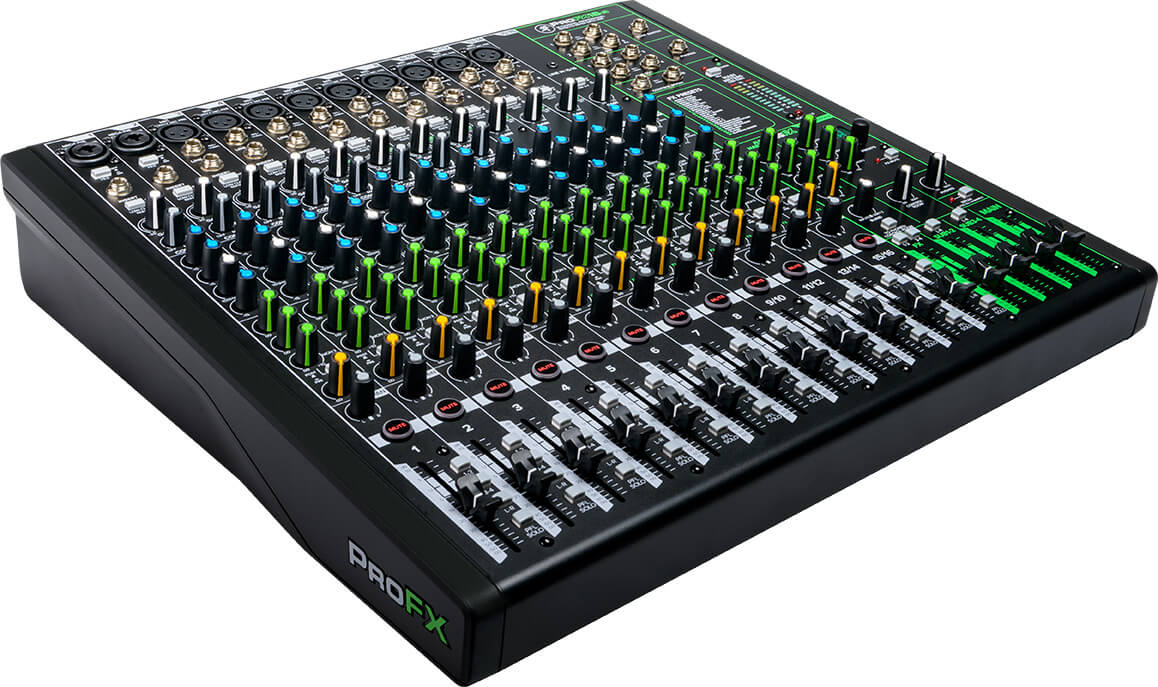 Mackie ProFX16 V3 | Mixer 16 Canales con Interfaz USB y GigFX™
