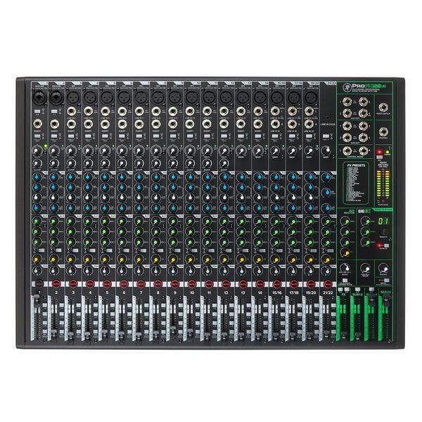 Mackie ProFX22 V3 | Mixer 22 Canales con Interfaz USB y GigFX™