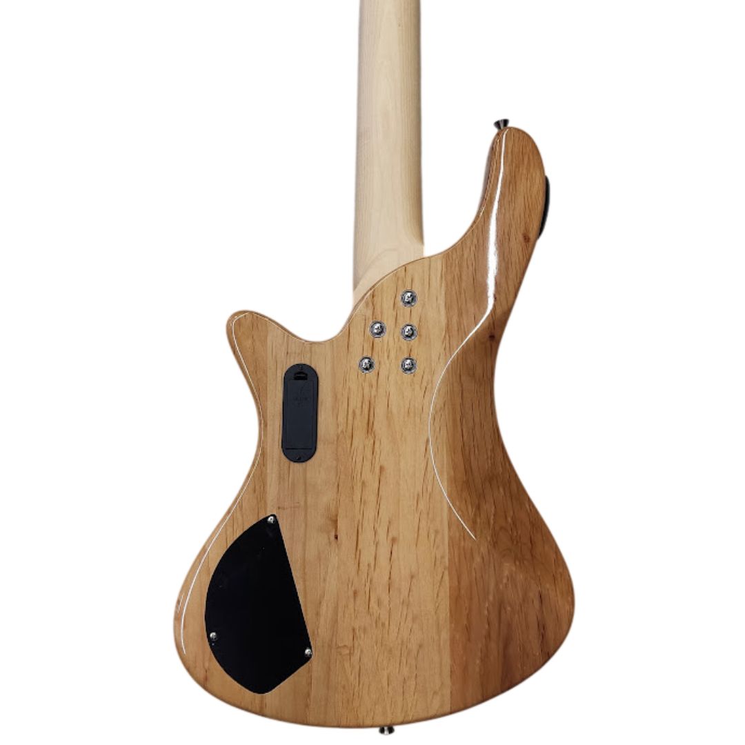 Mayer KB29DT Natural | Pack de Bajo Eléctrico de 4 Cuerdas con Amplificador