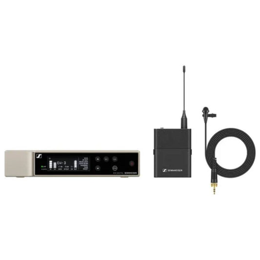 SENNHEISER EW-D ME2 SET | Micrófono Inalámbrico Digital Lavalier Profesional
