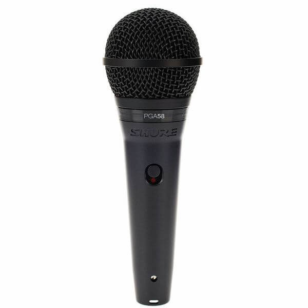 Shure PGA58 | Micrófono Vocal + Cable