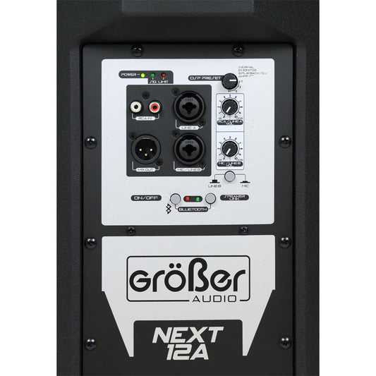 Grober Next-12A | Caja Activa 12” 1000W con DSP y Bluetooth