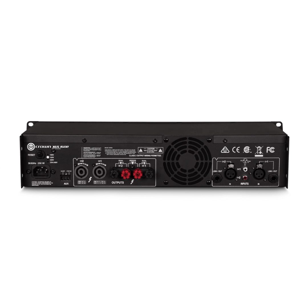 CROWN NXLS1502-0-US | Amplificador de Potencia 2 Canales – 1550 W