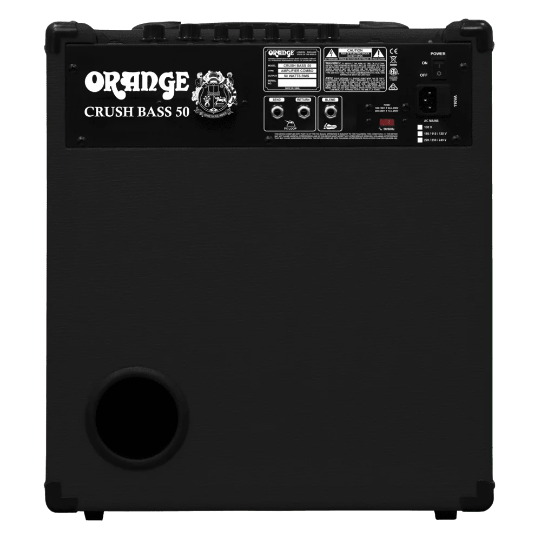 ORANGE CRUSH BASS 50 | Amplificador de Bajo Combo 50W
