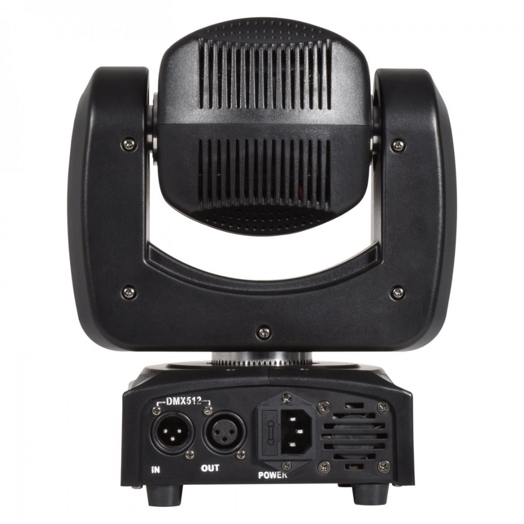 Ojo de Abeja 6 LED + Láser - Cabezal Móvil Profesional RGBW con Efecto Combinado