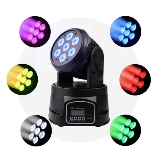 SONIC USA Party 710WX | Mini Cabeza Móvil RGBW 7×10W