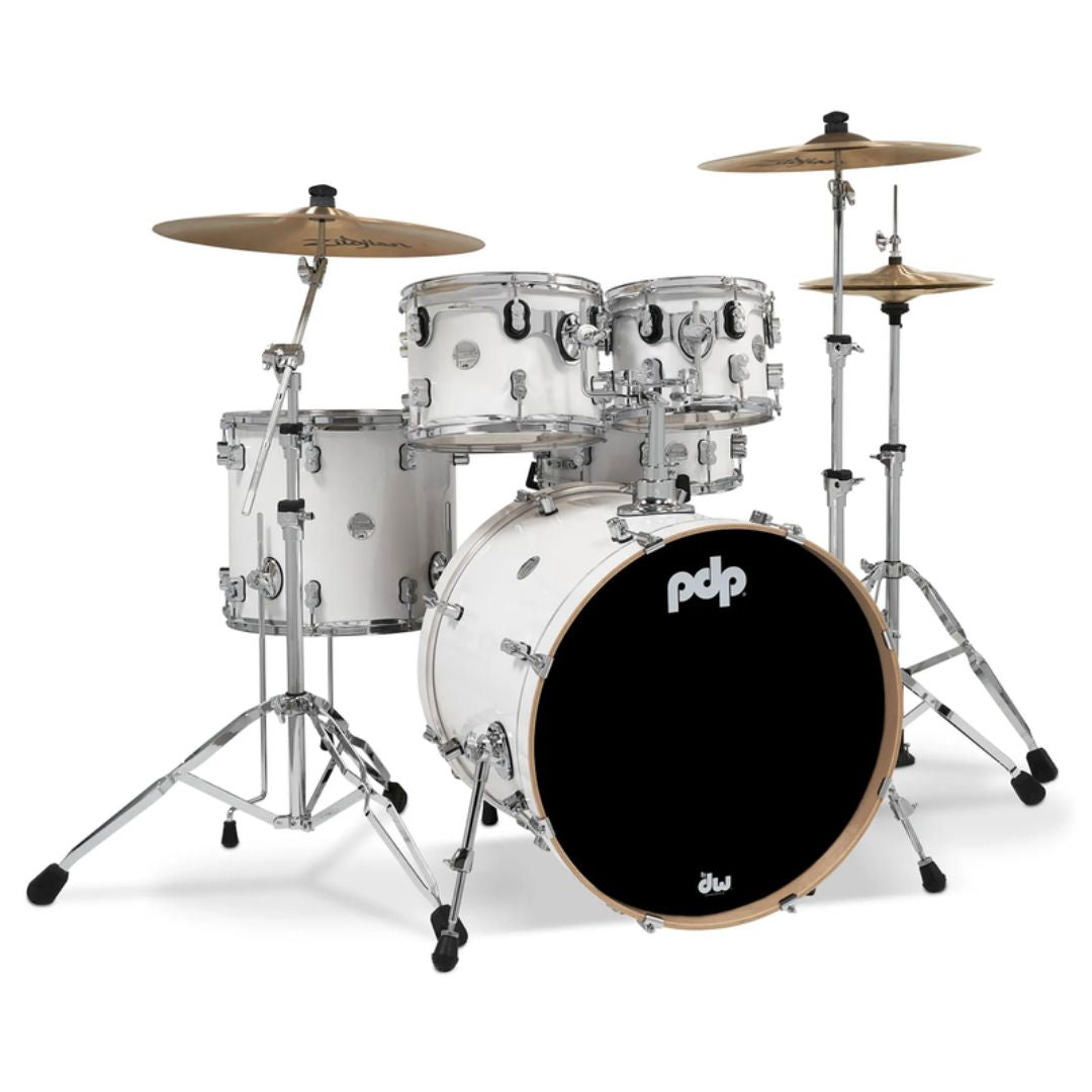 PDP CONCEPT MAPLE WHITE | Batería 5 Piezas