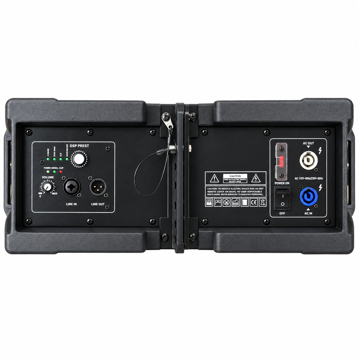 POWER PRO HDL608A | Line Array Activo de 2×8″ con Driver de 1,75″ y Procesamiento DSP