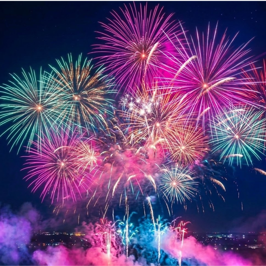 PR-C036A MAGIC | Torta de Pirotecnia 36 Disparos / 36 Efectos