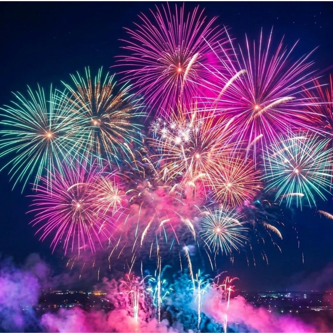 PR-C036A MAGIC | Torta de Pirotecnia 36 Disparos / 36 Efectos