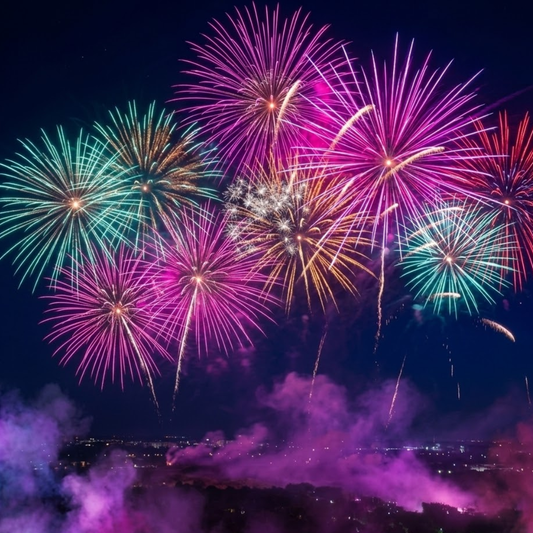 PR-C125Z-2 LLORONA #2 | Torta de Pirotecnia 25 Disparos / 25 Efectos