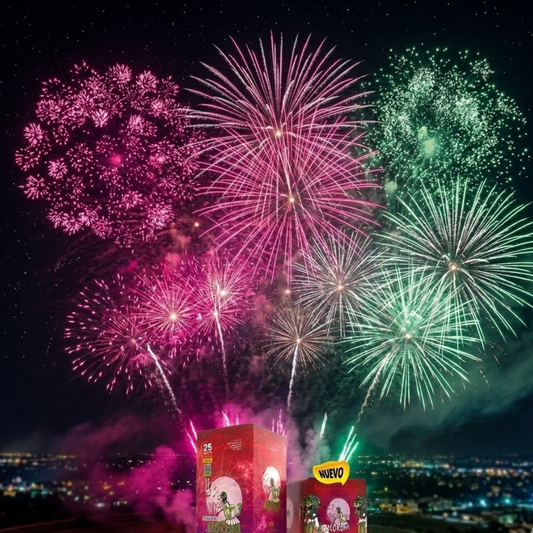 PR-C125Z-3 LLORONA #3 | Torta de Pirotecnia 25 Disparos / 25 Efectos