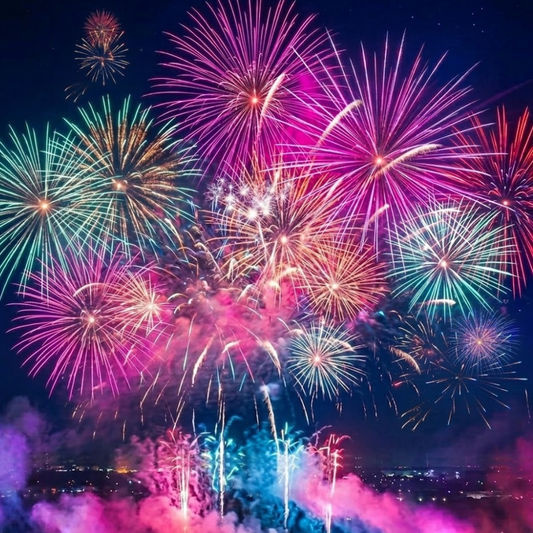 PR-C149A USA | Torta de Pirotecnia 49 Disparos / 49 Efectos