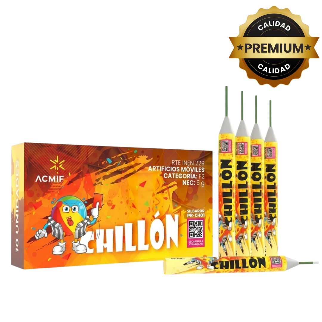 PR-CH01 CHILLÓN | Silbador Pirotécnico