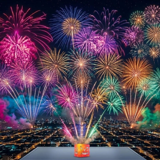 PR-PC100 BIG SHOW | Torta de Pirotecnia 100 Disparos / 100 Efectos