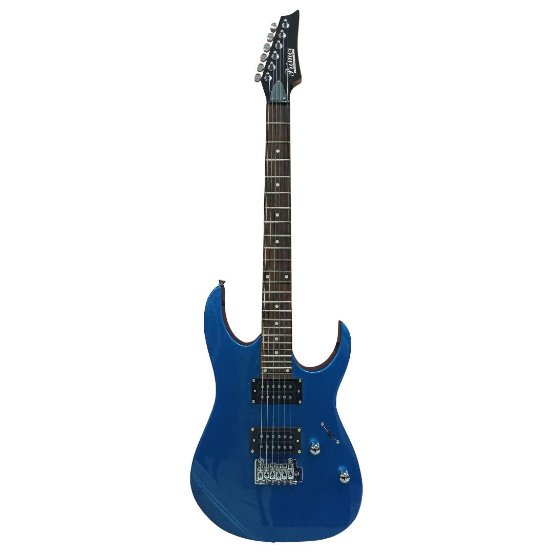 PRIMER PRG-01 | Guitarra Eléctrica RG Style Rosewood Metallic Blue MBL