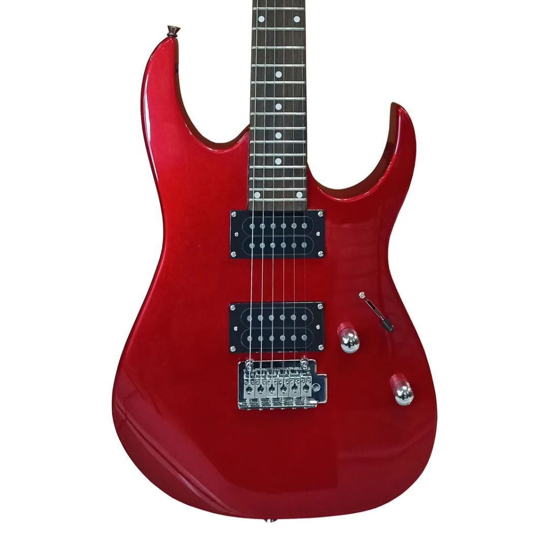 PRIMER PRG-01 | Guitarra Eléctrica RG Style Rosewood Metallic Red MRD