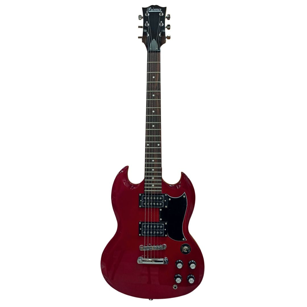 PRIMER PSG-01 | Guitarra Eléctrica SG Style Rosewood Wine Red WRD