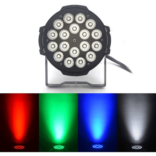 Par Led 18x15w 5en1 Ambar POWER PRO