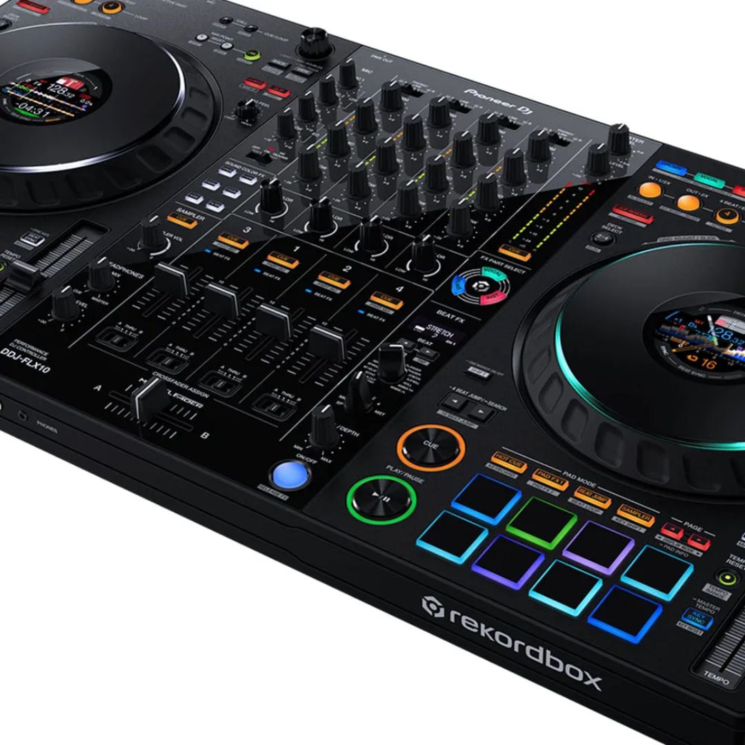 Pioneer DDJ-FLX10/CUXJ7 | Controlador DJ Profesional de 4 Canales