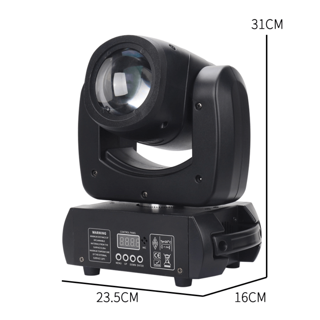 RAPTOR X – BEAM 100W de Precisión Total - Cabezal Móvil Profesional de Alto Impacto Escénico