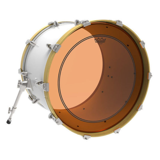 REMO P3-1322-CT-OG | Powerstroke® P3 Colortone™ Orange Parche de Bombo 22″