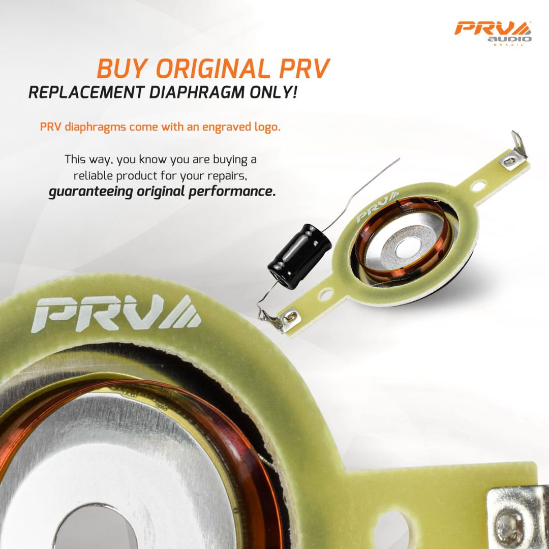 PRV Audio RPTW350TI-4 SLIM | Repuesto Diafragma para Tweeter Slim